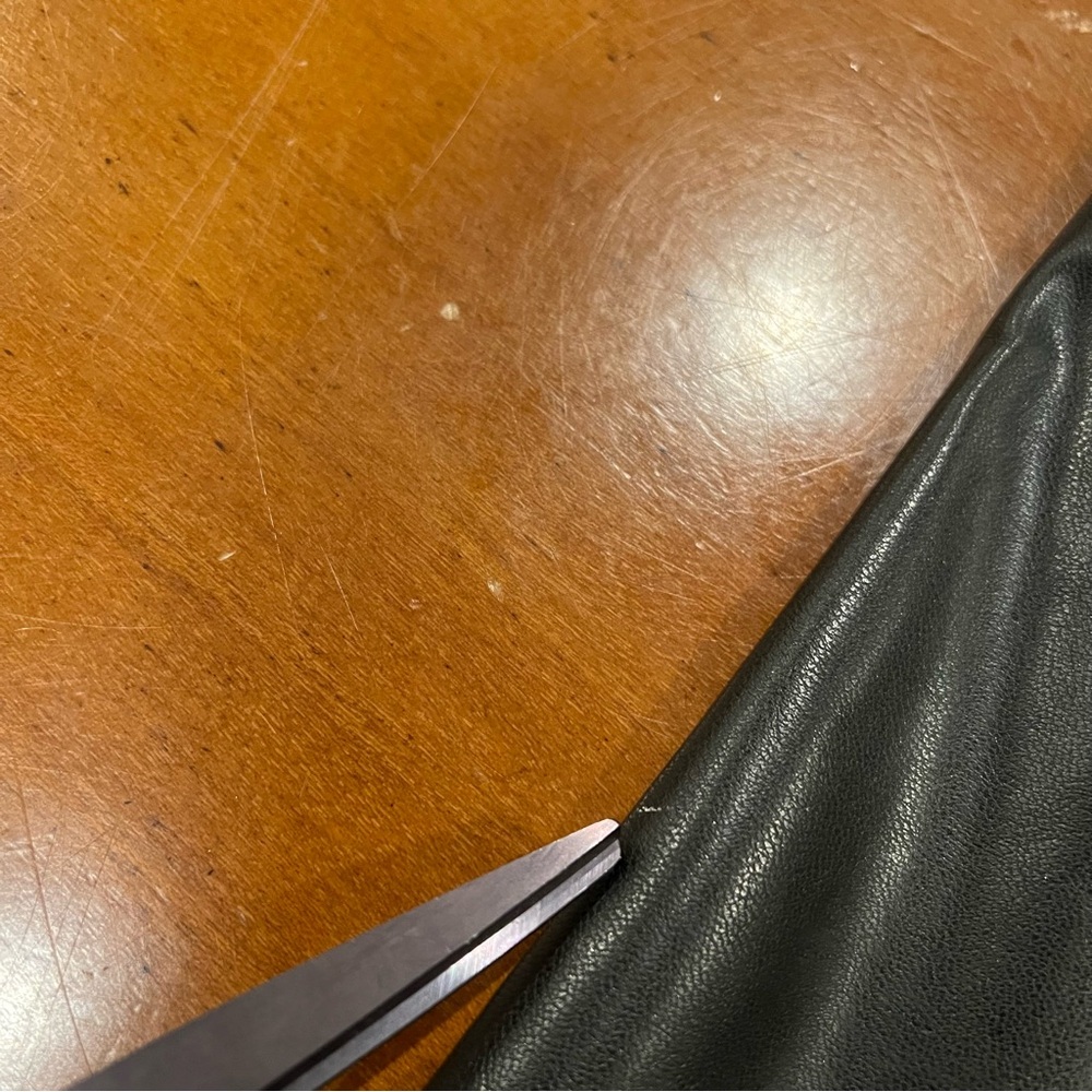 NEW Abercrombie & Fitch The 90s Straight Ultra High Rise Faux Leather Pant 28/6 - Picture 13 of 16